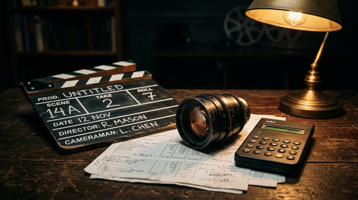 Filmska klapa in proračun produkcije
